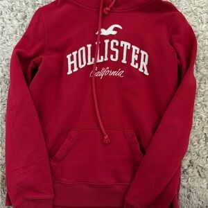 Hollister Women’s Hoodie Red